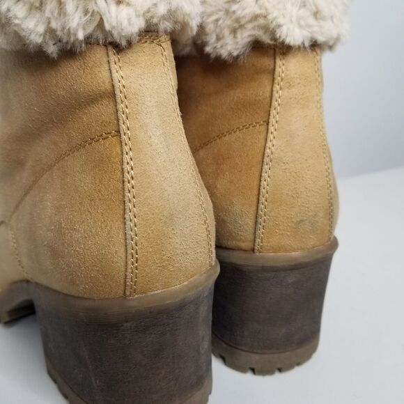 White Mountain Cliffs by Tori Women's Ankle Booties Color- Wheat Size 8.5M - Picture 8 of 11